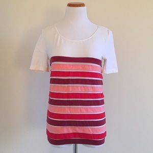Wolford Mod Pink-striped Top