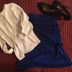 Blue skirt