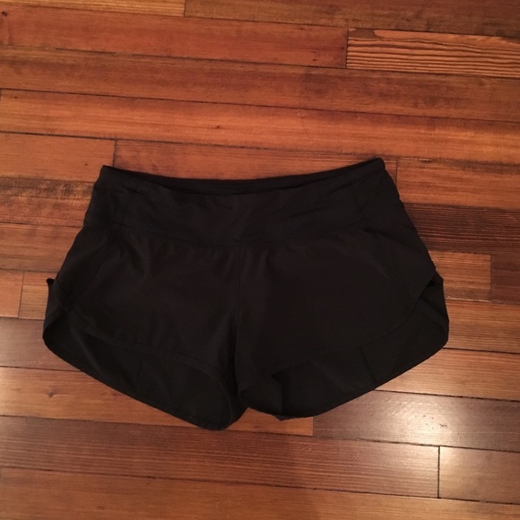 Black Lululemon Speed Shorts