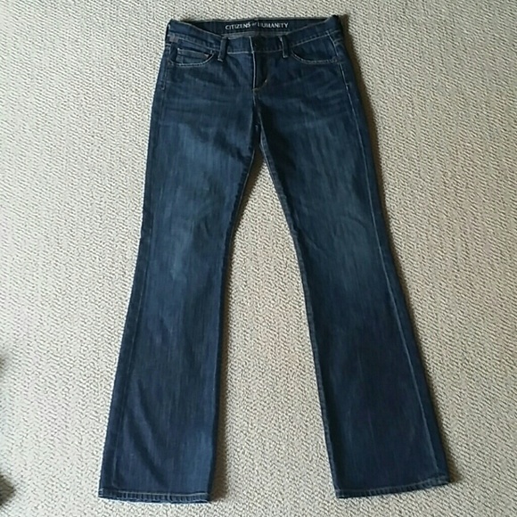 Classic Citizens of Humanity Petite Boot Cut Jeans