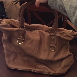 J. Crew: 100% Leather Bag.