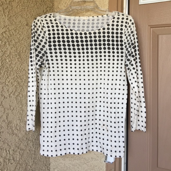 J. Crew Tops - 🔴J Crew Polka Dot tee