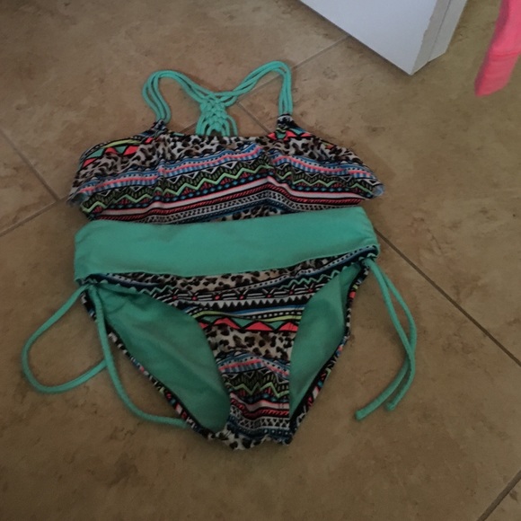 justice high waisted bikini