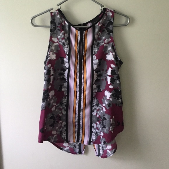 Patterned tank top