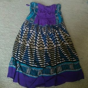Ann Taylor Loft strapless dress
