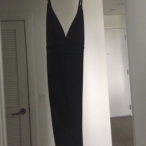 Jumpsuit with cross back