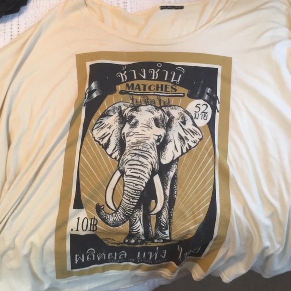 Elephant flowy top - Picture 3 of 4