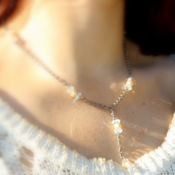 Crystal necklace - Picture 3 of 3