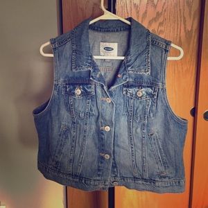 Denim vest