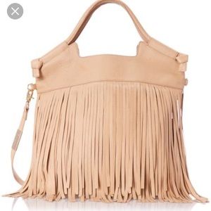 Foley and Corrina cross body fringe bag
