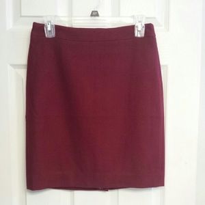 J Crew wool pencil skirt