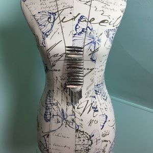 Long tribal style necklace