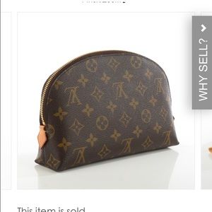 AUthentic Louis Vuitton Monogram GM cosmetic bag