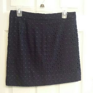 J Crew eyelet skirt