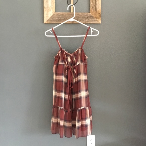 Cute plaid summer dress