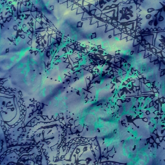 Blue maxi skirt - Picture 2 of 4