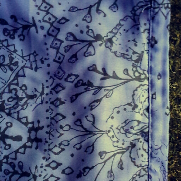 Blue maxi skirt - Picture 3 of 4