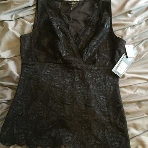 Daisy Fuentes black lace shape wear. NWT