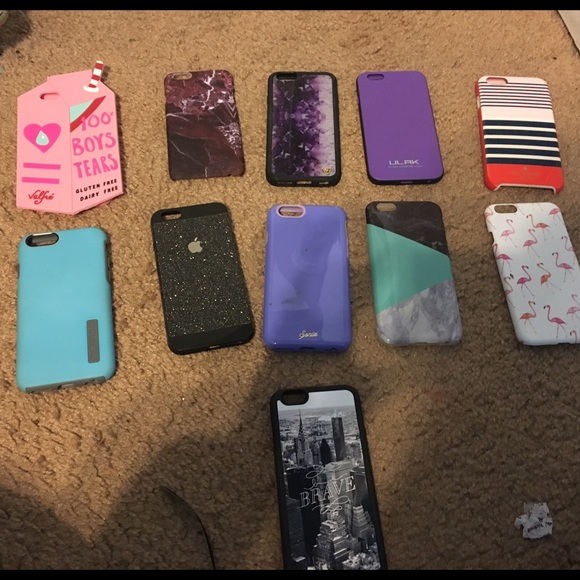 iPhone 6/6s phone cases! All in AMAZING condition!