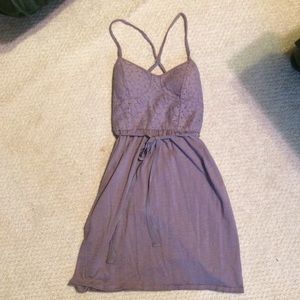 Purple sun dress