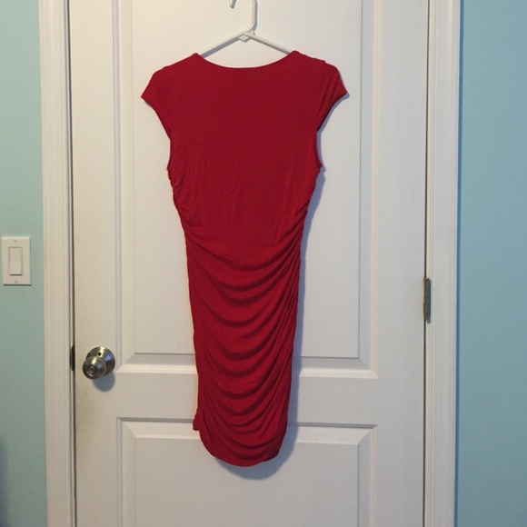 Red Bodycon Dress size Medium. - Picture 3 of 3