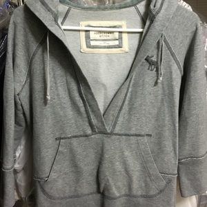 Abercrombie and Fitch mid sleeve hoodie