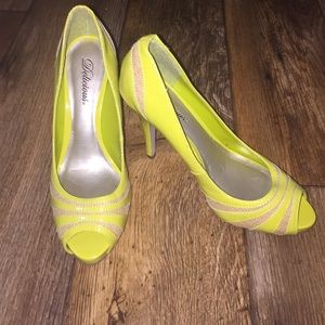 Yellow heels