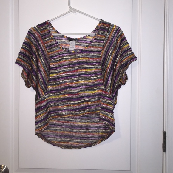 Rainbow Crop Top - Picture 1 of 2