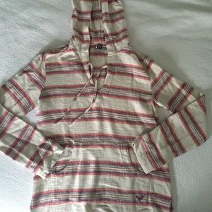 Roxy Striped Beach Sweatshirt