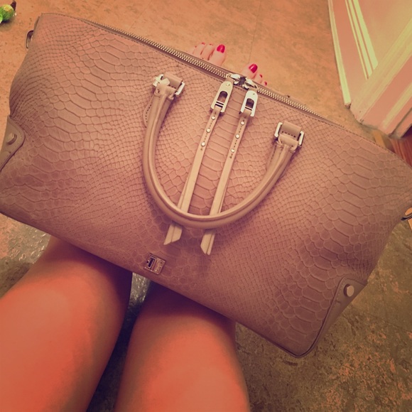 Ivanka Trump Top Handel Leather Satchel
