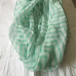 Pretty chevron infinity scarf