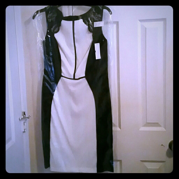 SALE: New Colorblock lace dress