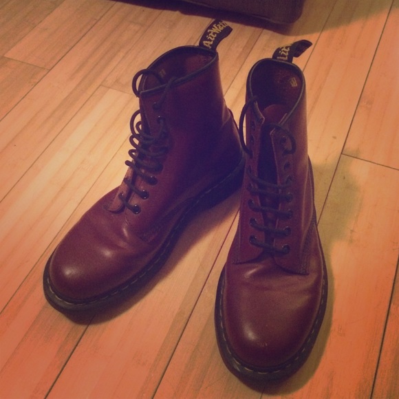 Dr. Martens 1460 Smooth | Dark Cherry Red | US M 9