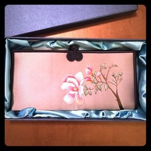Authentic Chinese floral wallet