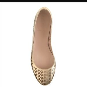 J.Crew Nora Perforated Ballet Flats