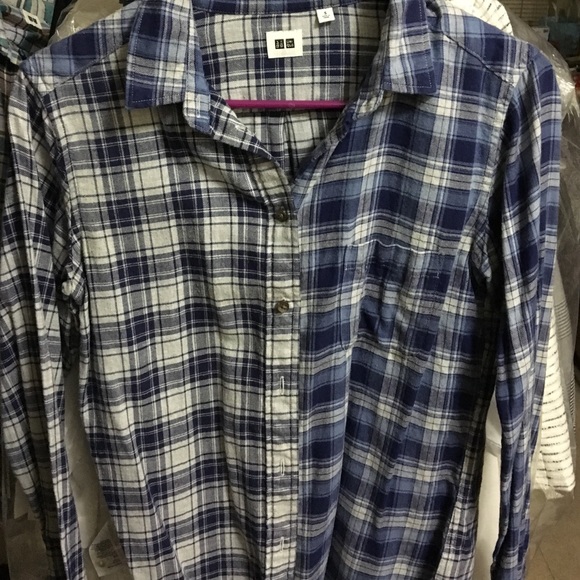 Two toned uniqlo flannel