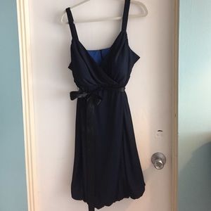 Laura Plus bubble hem dress