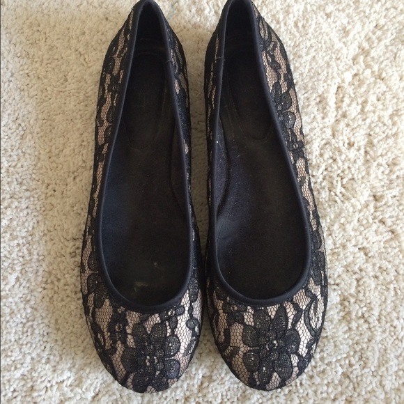 Lace ballet flats from Loft.  Super cute!!!