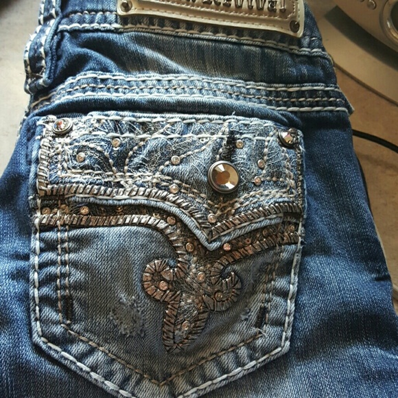 womens rock revival capris