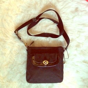 Coach cross body purse