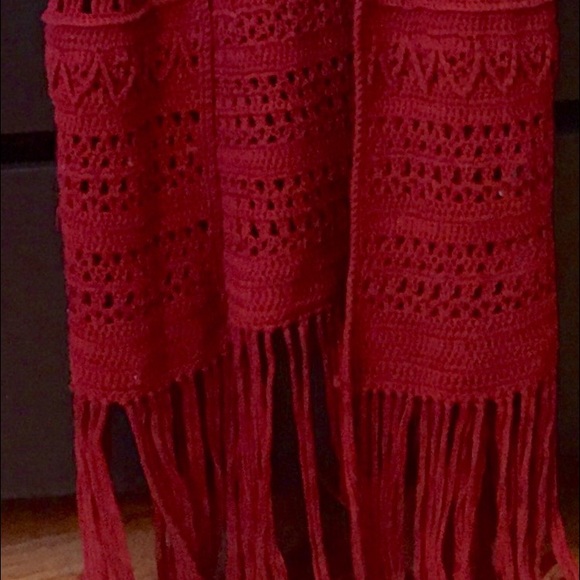 Boho Crochet Vest Free People Copycat - Picture 3 of 3