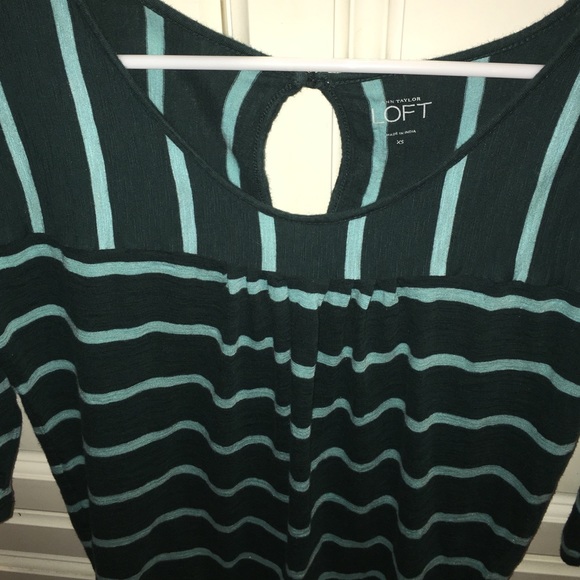 Loft cotton 3/4 sleeves top