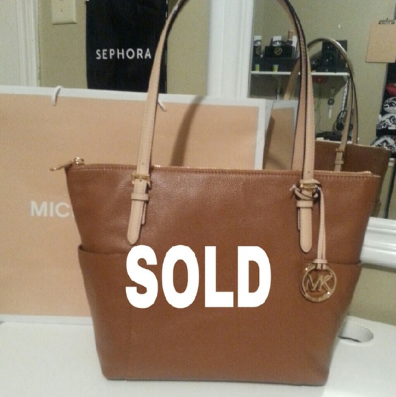 Jet set EW TZ tote leather