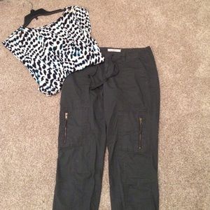 LOFT cargo capris