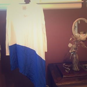 High low- sideways dress