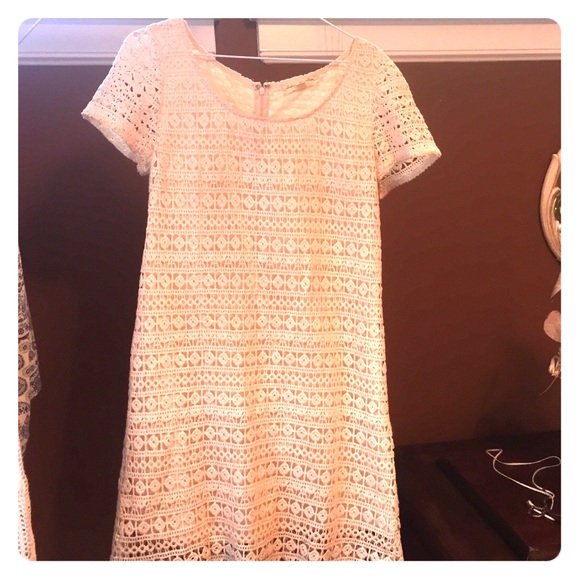 Ivory/ off whites lace  dress