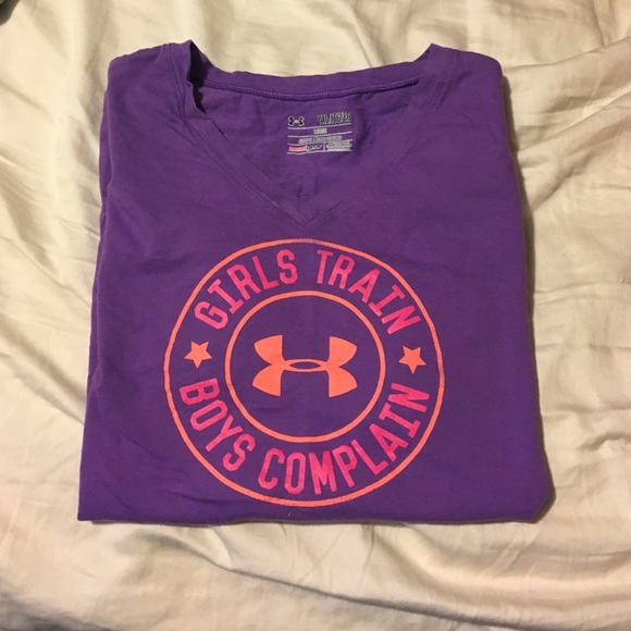 Youth girls loose V-neck T-shirt