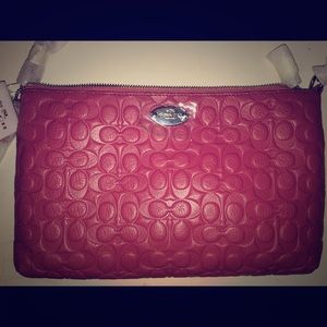 Coach wristlet/clutch
