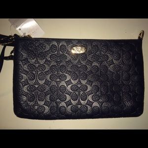 Coach wristlet/clutch