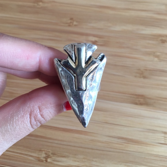 Silver ring from Low Luv by Erin Wasson. - Picture 3 of 4